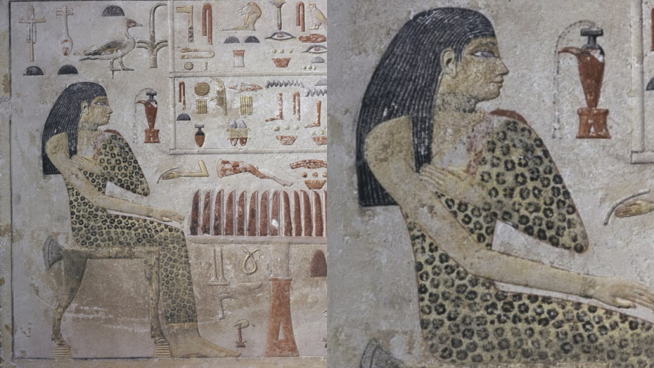 leoparda raksti ēģiptē