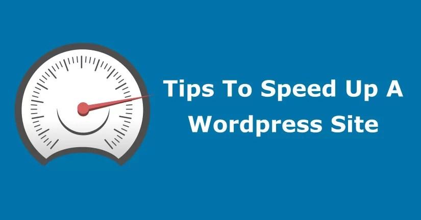 Speed Up Your WordPress Website