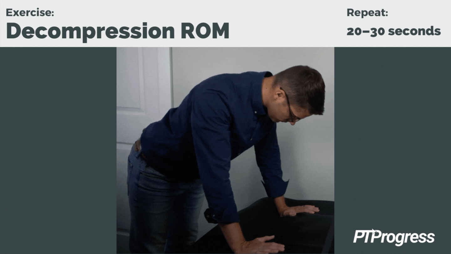 decompression for neck pain