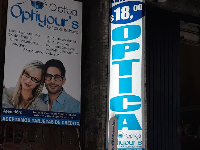 Opiniones de Optiyour's en Guayaquil - Óptica