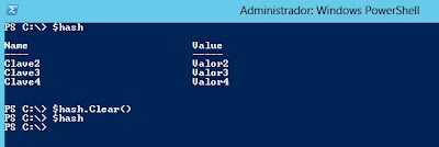 Borrando todos los elementos