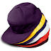 Set of six fashionable P-Caps for men