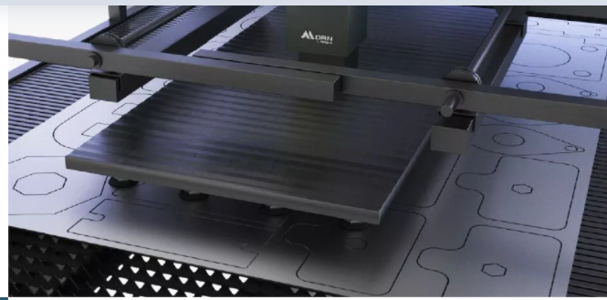 Vùng làm việc của Fiber Laser Cutting Machine (Diện tích cắt) cực lớn