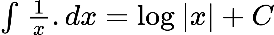 {"id":"3-0-0-0-0-0-0-0-0-0-1-1-1-1-1-1-1-1-1-1-0","code":"$\\int_{}^{}\\frac{1}{x}.dx=\\log_{}\\left|x\\right|+C$","font":{"family":"Arial","size":10,"color":"#000000"},"type":"$","ts":1601980607602,"cs":"VK6/ts6g/BQZ3sEYOOhovA==","size":{"width":145,"height":18}}