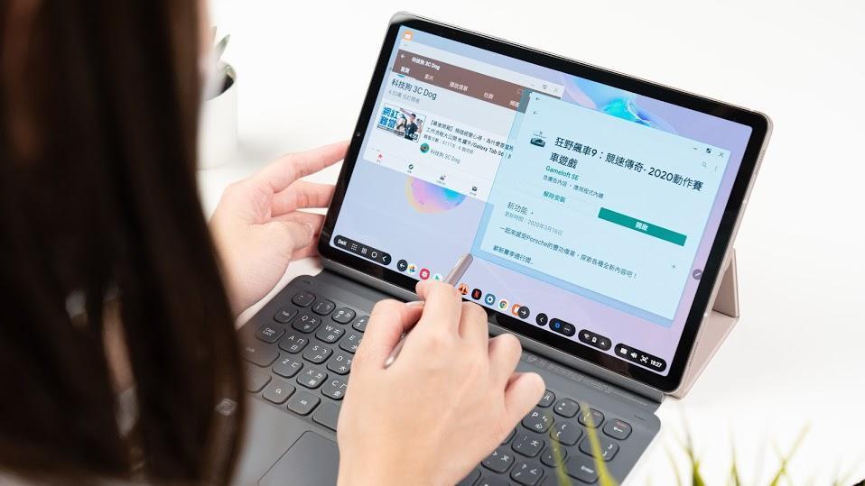 不只是 Lite 的三星 Galaxy Tab S6 Lite 開箱｜對比 Galaxy Tab S6 規格差異在哪裡 - Android 平板, galaxy tab S6, Galaxy Tab S6 Lite, s-PEN, Samsung, 三星平板, 安卓平板 - 科技狗 3C DOG