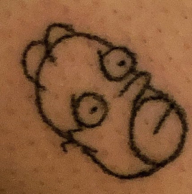 Homero Simpson Tatuaje