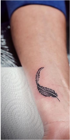 Feather tattoo