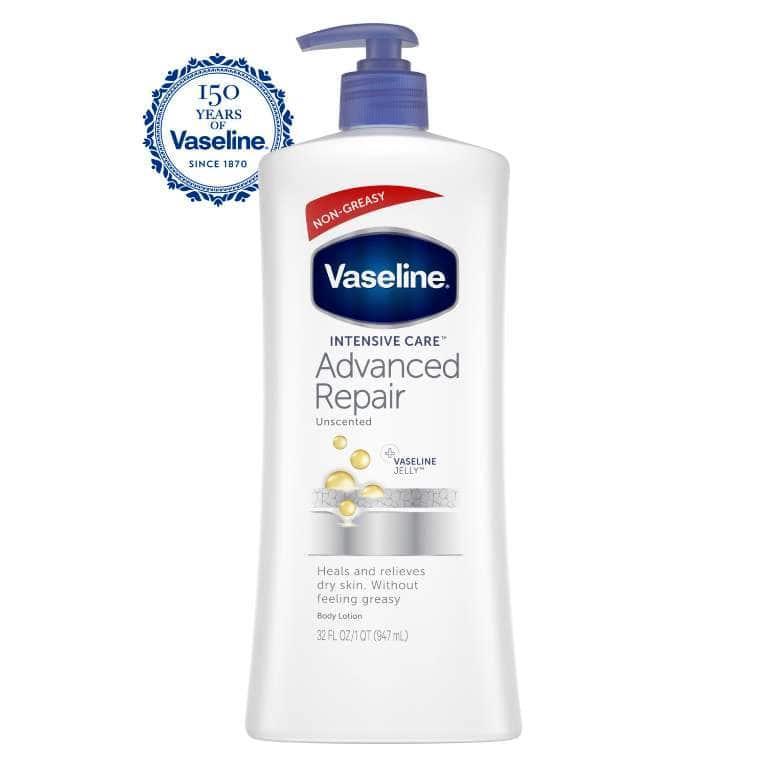 Vaseline® Intensive Care™ Advanced Repair Unscented Lotion | Unilever  Vaseline®