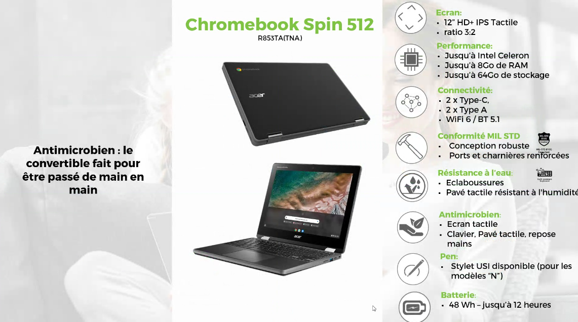 Acer & Google main dans la main pour présenter de nouveaux Chromebook