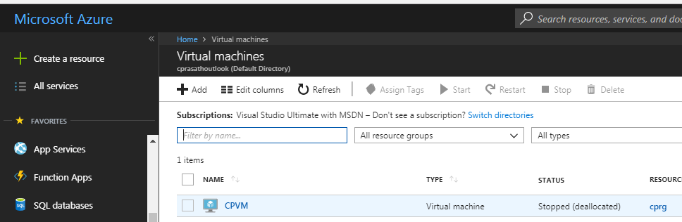 Azure Virtual Machines