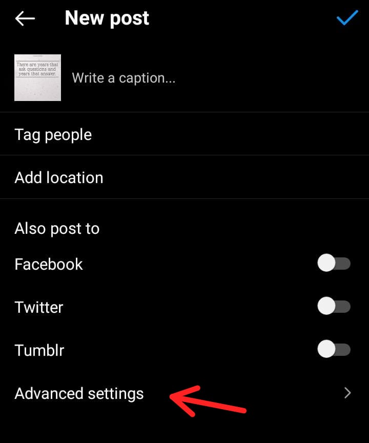 Where Are Advanced Settings On Instagram? What Are Its Features?