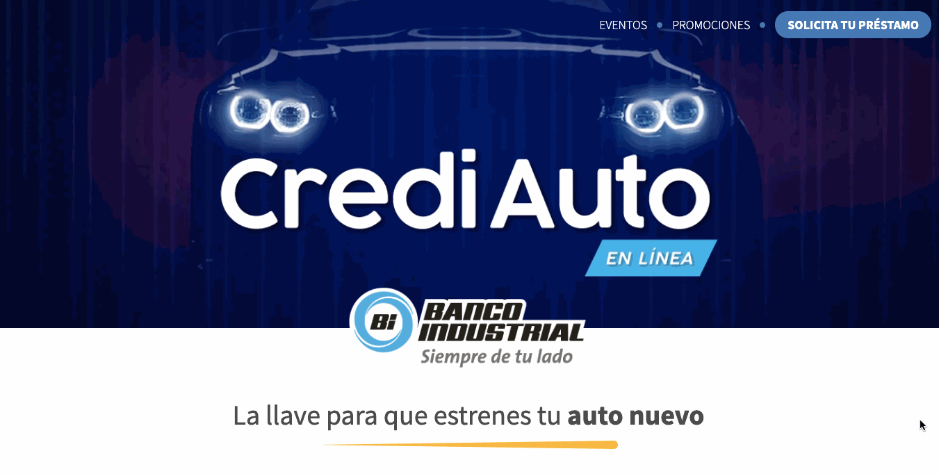CrediAuto website made with CMS Hub