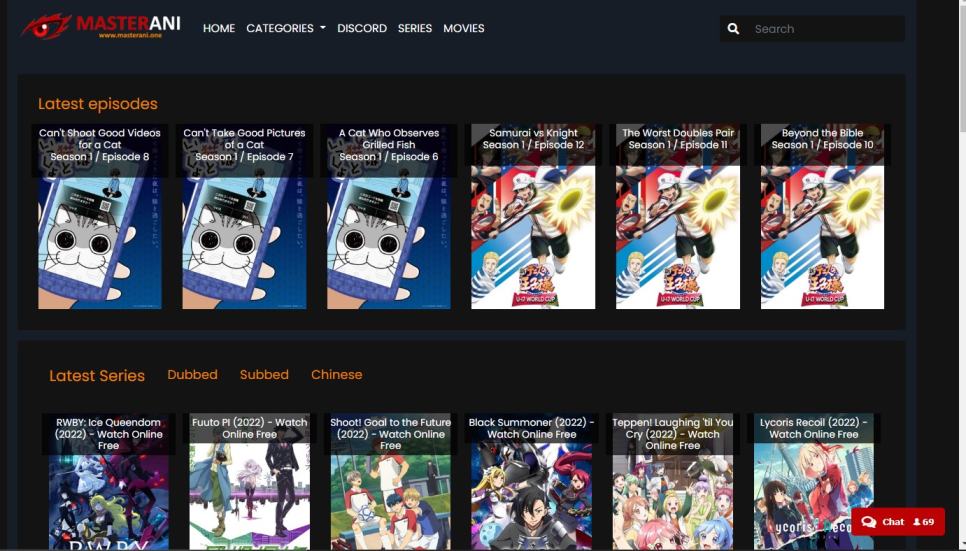 12 Popular Free Anime Websites to watch anime Online : Masterani