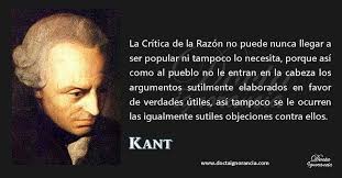 Sociedad De Filosofía Aplicada - Frase de Inmanuel Kant. Imagen de Docta  Ignorancia | Facebook