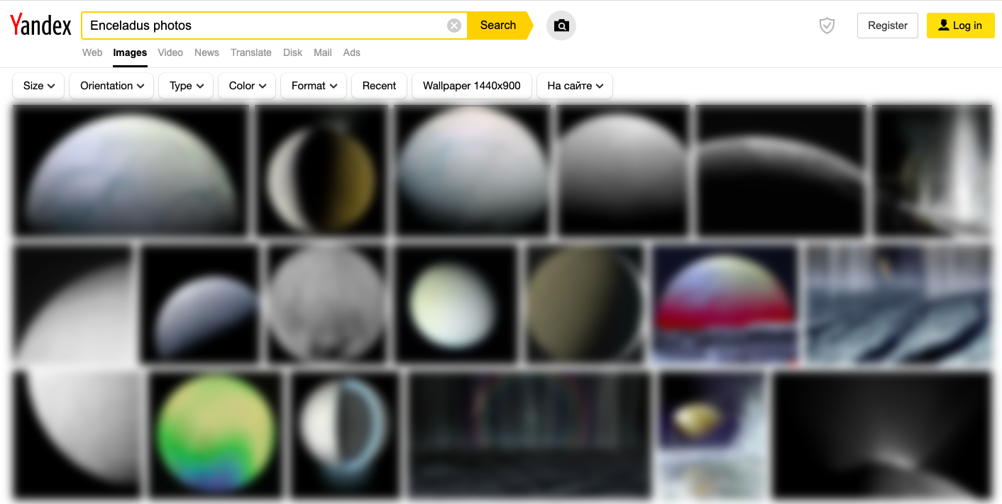 Công cụ tìm kiếm hình ảnh Yandex