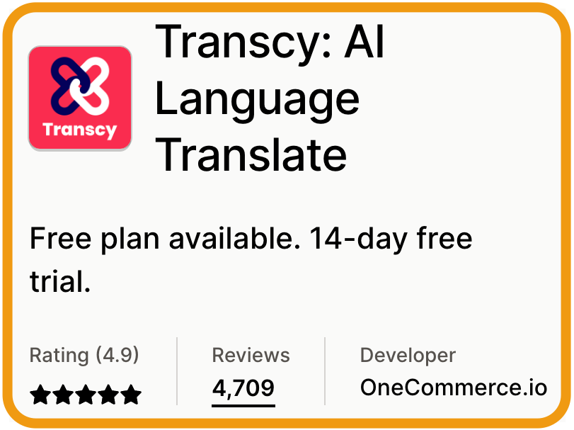 shopify multi language app