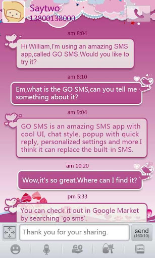 Download GO SMS Pro Bird Lover Theme apk