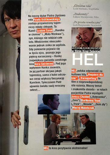 Tył ulotki filmu 'Hel'