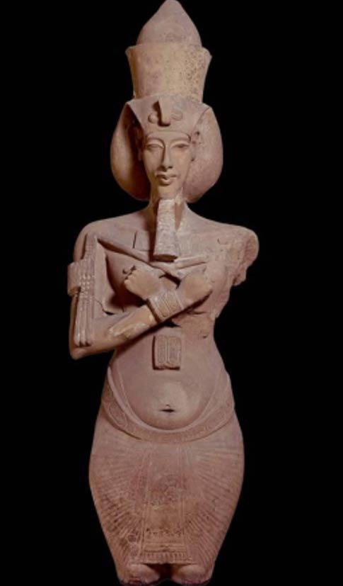 Akhenaten, 18th Dynasty, ca. 1353-1335 BCE. From the temple of Aton, Karnak, Egypt, Sandstone.