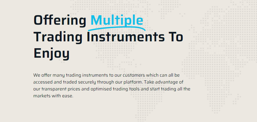  Plus5 Trade trading instruments
