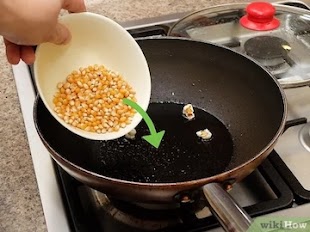 This image is from a website called, "WikiHow" that has instructions on how to make popcorn and how to do thousands of other things: https://www.wikihow.com/Make-Sweet-Popcorn