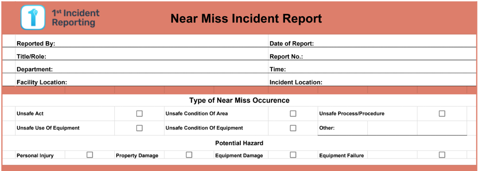 How To Write An Incident Report