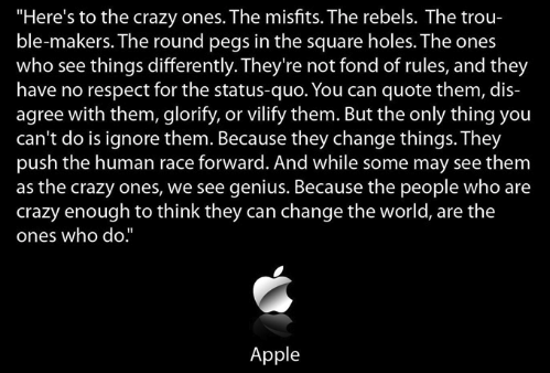 Apple Brand Manifesto