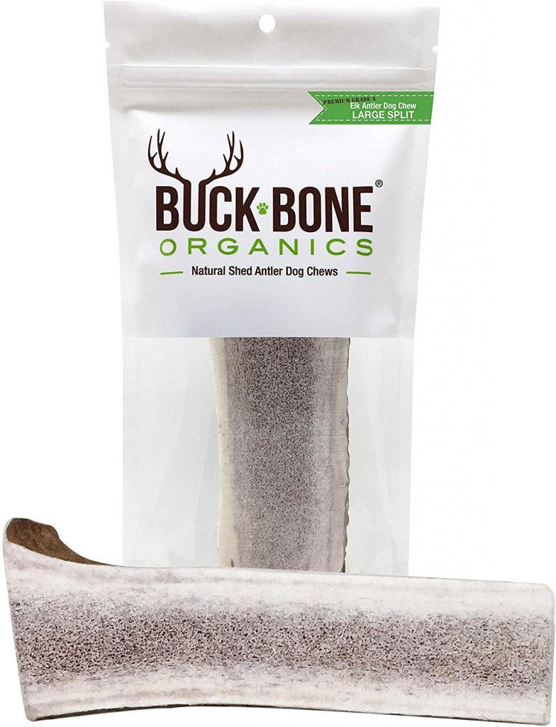 Buck Bone Split Elk Antler for Dogs