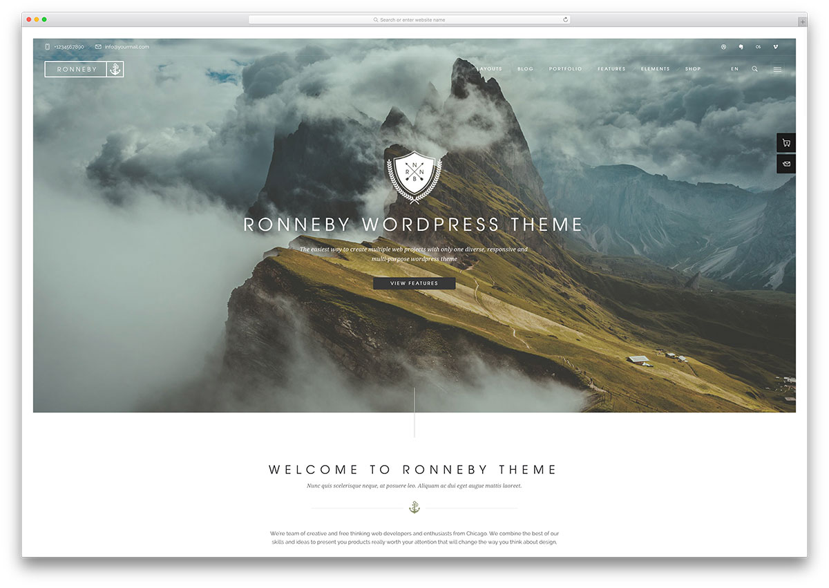 modèle-wordpress-ronneby-creative-business