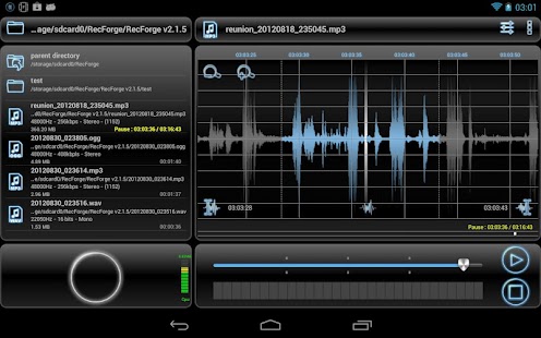 Download RecForge Pro - Audio Recorder apk