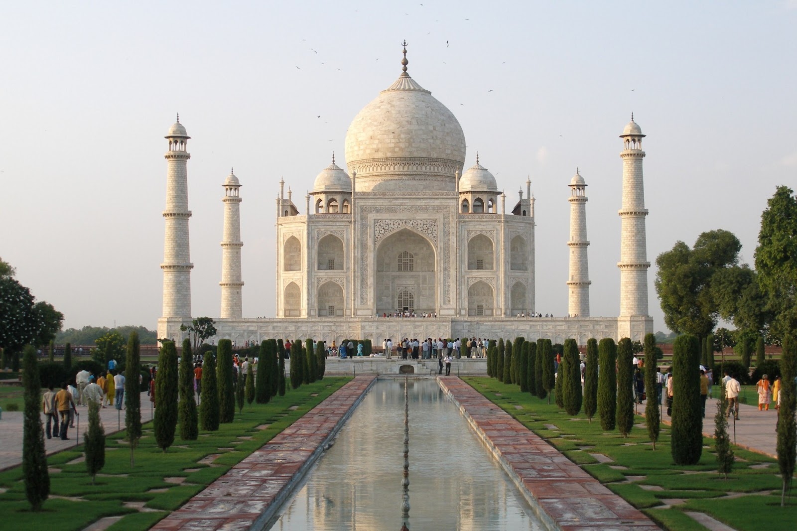 A UNESCO World Heritage Site, the Taj Mahal is the final resting place of Mumtaz Mahal and Shah Jahan.