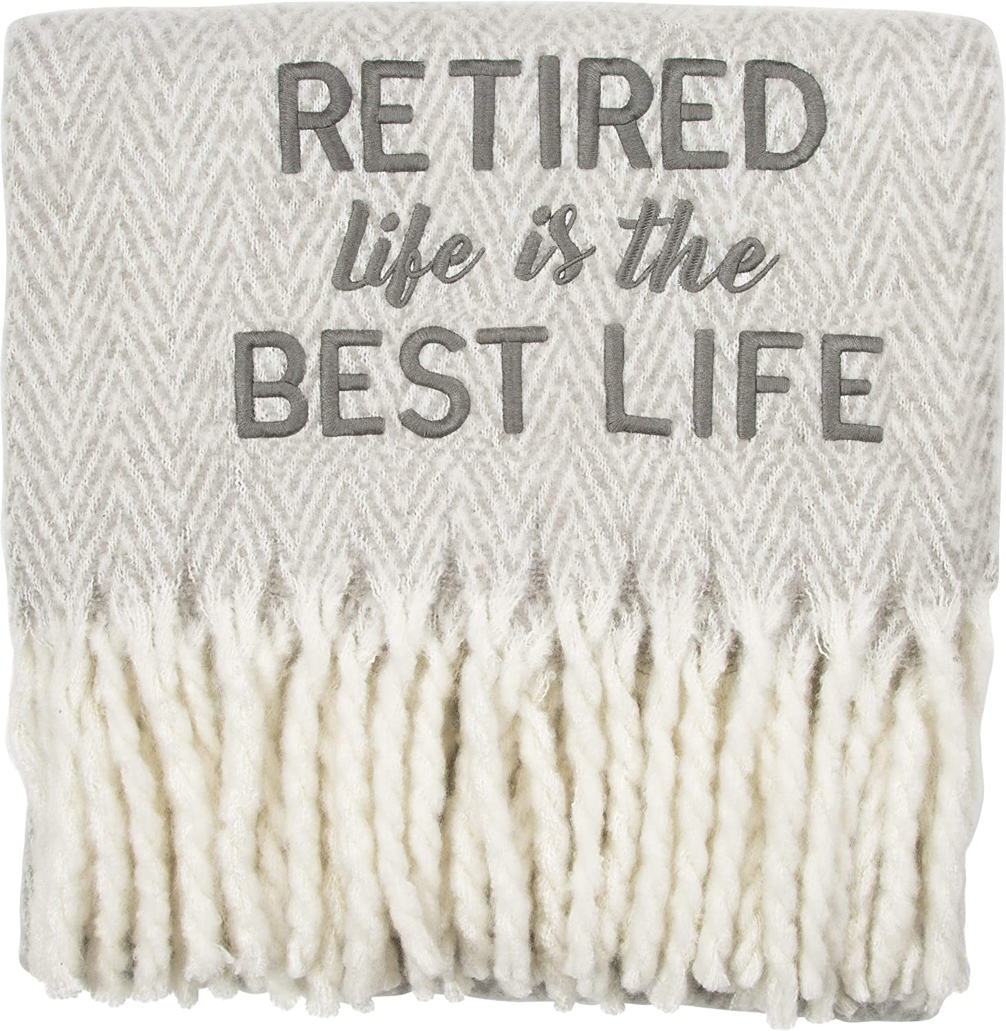 Retirement Throw Blanket