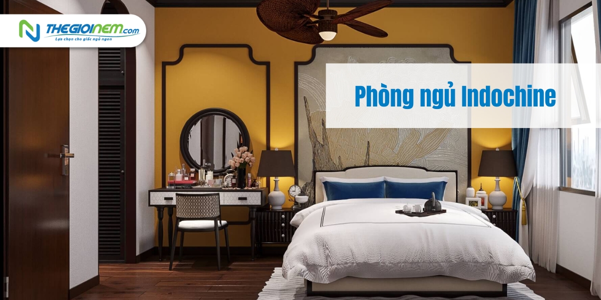 Gợi ý mẫu phòng ngủ Indochine đẹp năm 2023