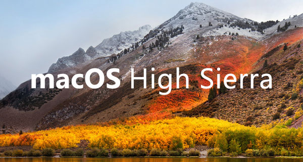Giới thiệu về macOS High Sierra 10.13.6
