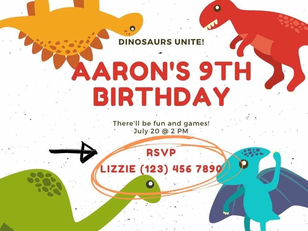 Kids Birthday Invitation Message Ideas