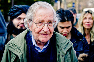 Andrew Rusk, Flickr, Creative Commons Noam Chomsky