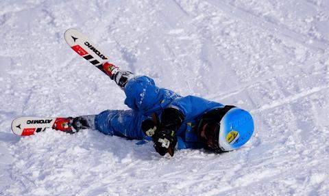 Enfant motivation ski hiver