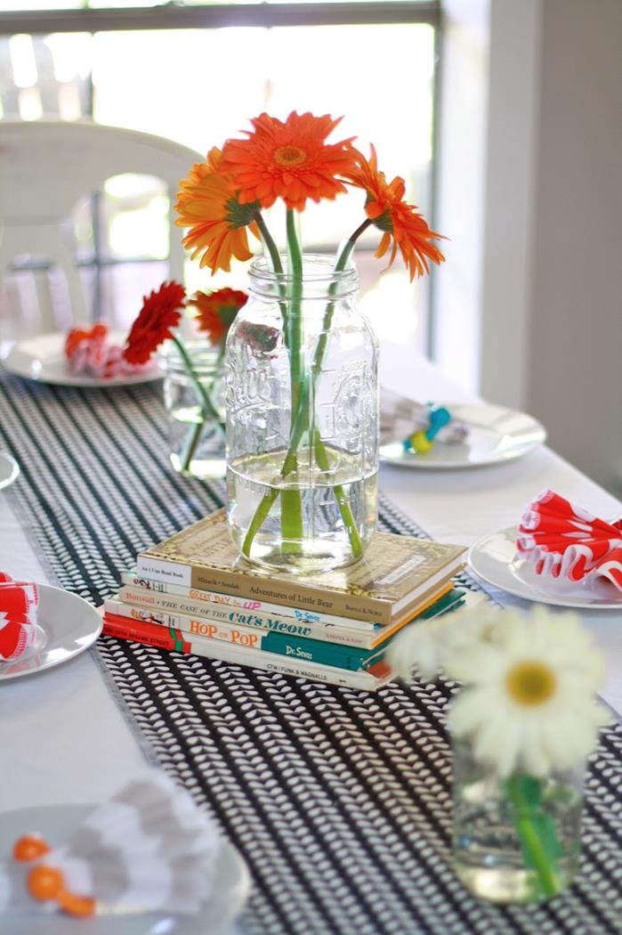 Book centerpieces hotsell for baby shower
