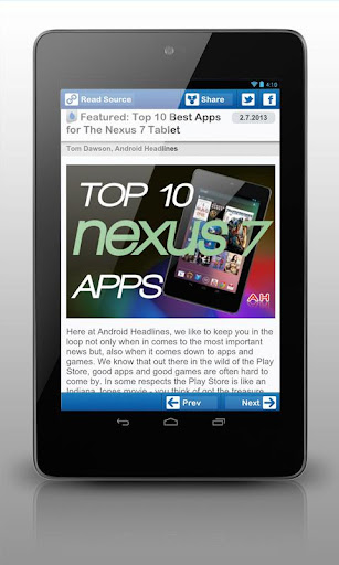 Download Ultimate Google Nexus 7 App apk