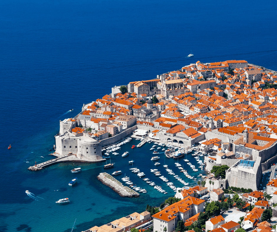 Route in Kroatien, Dubrovnik