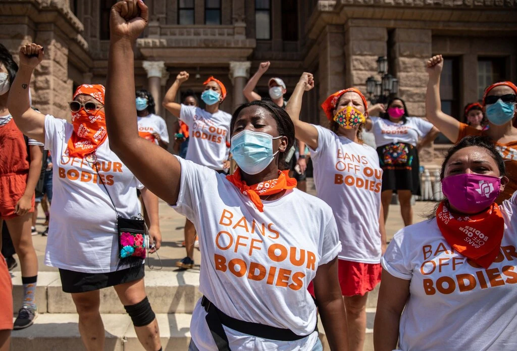 Image of abortion rights protest