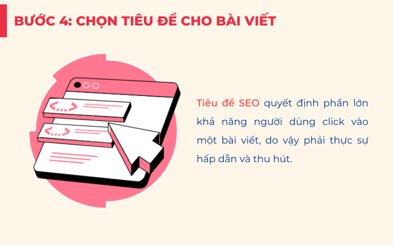 Chọn tiêu đề bài viết