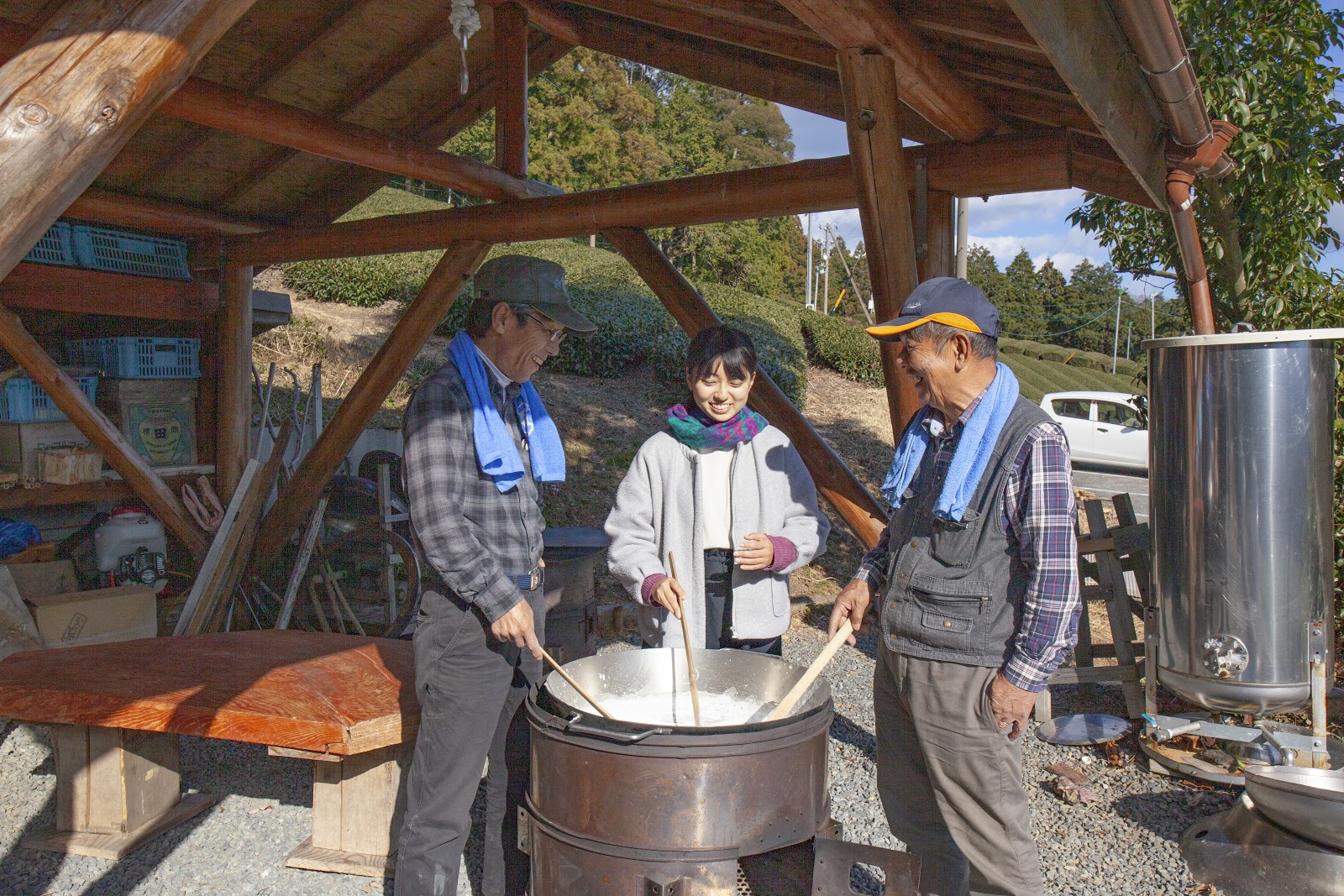 おやじ農園 かわねのごえん 川根塩づくり