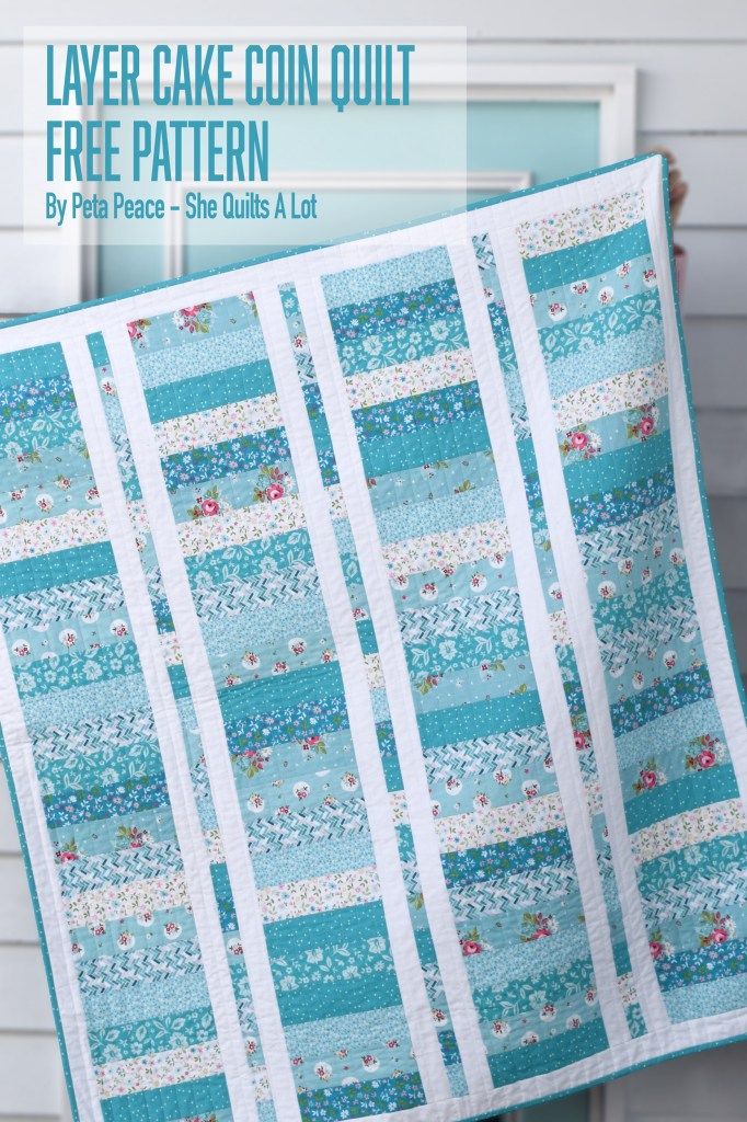 Layer Cake Coin Quilt