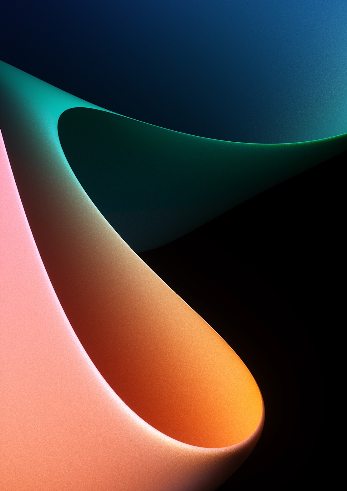 3D abstract curves flow keyvisuals tech Technology Wallpapers minimal shapes