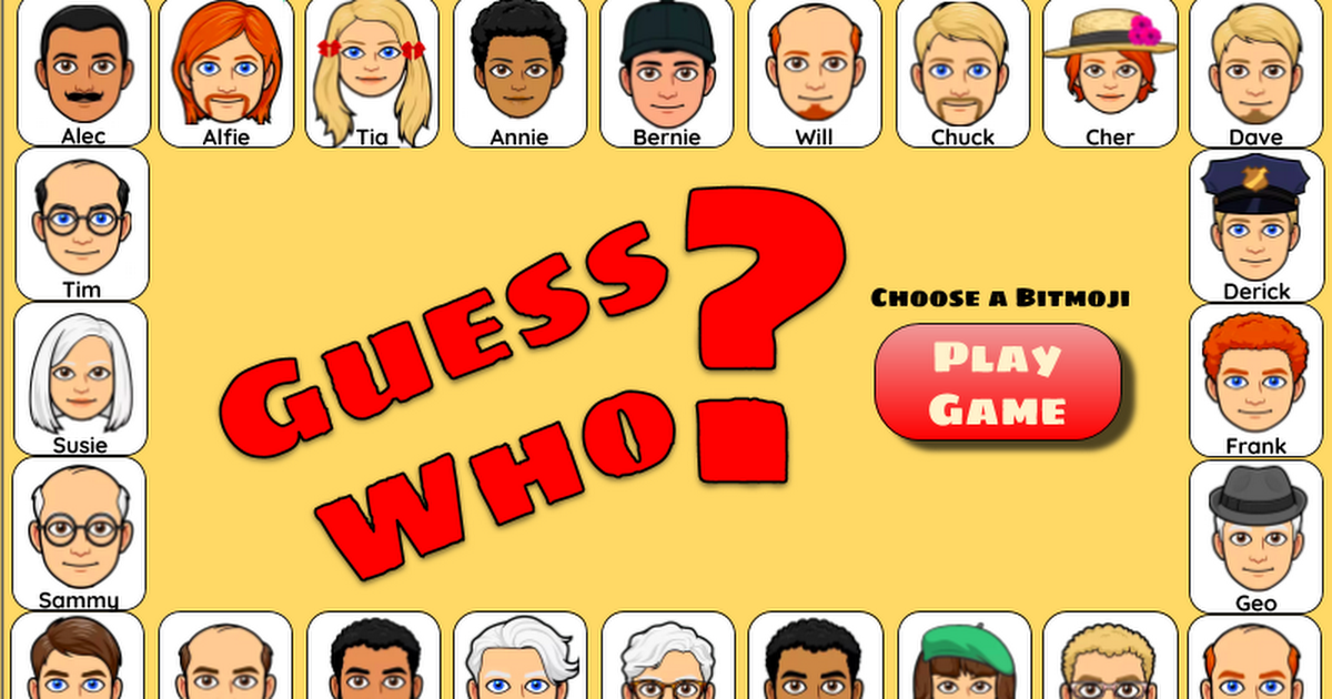 Guess Who - Google - - For Teachers