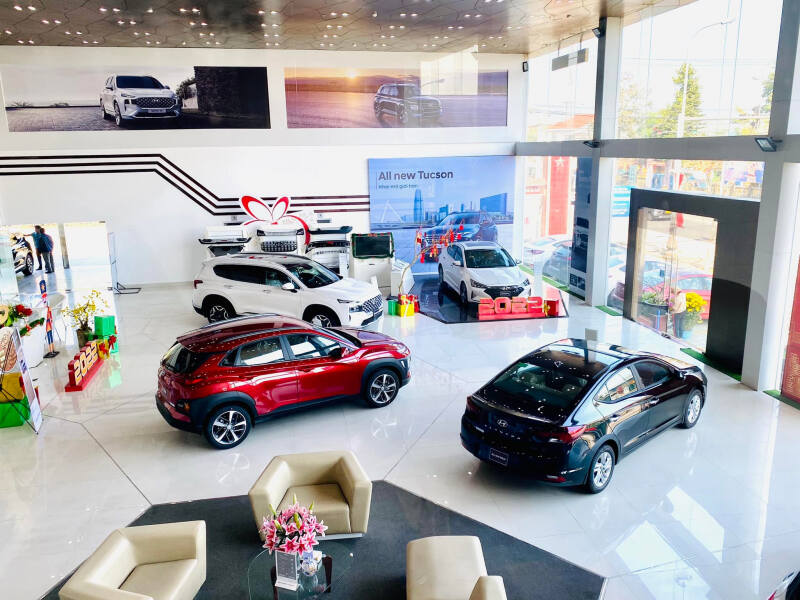 đa Dạng Sản Phẩm Tại Showroom Hyundai Huế