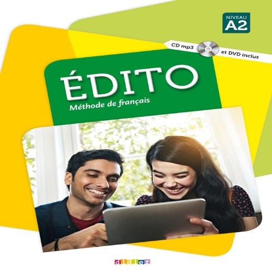 Edito A2 (book + workbook) – Alliance Française de La Haye