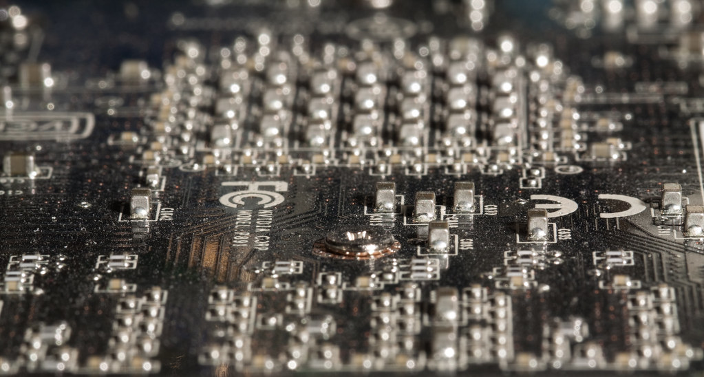 Circuit Board with Silver Layer
