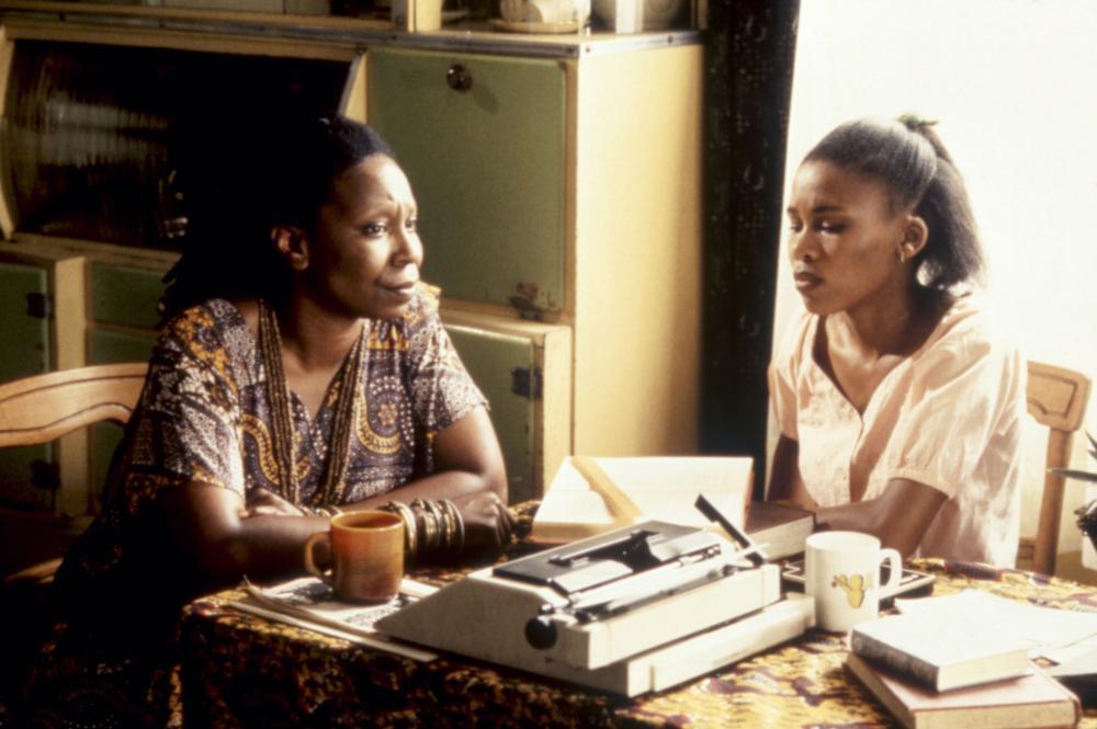 SARAFINA!, Whoopi Goldberg, Leleti Khumalo, 1992. (c)Buena Vista Pictures